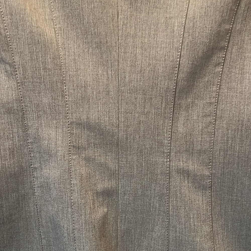 Bebe Grey Whip-stitched Blazer - Picture 6 of 8